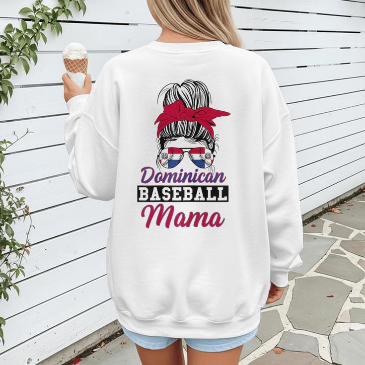 Dominican Baseball Mama Quote For a Dominican Baseball Mom Women's Sweatshirt Back Print Dominican Baseball Mama Quote For a Dominican Baseball Mom Women's Sweatshirt Back Print