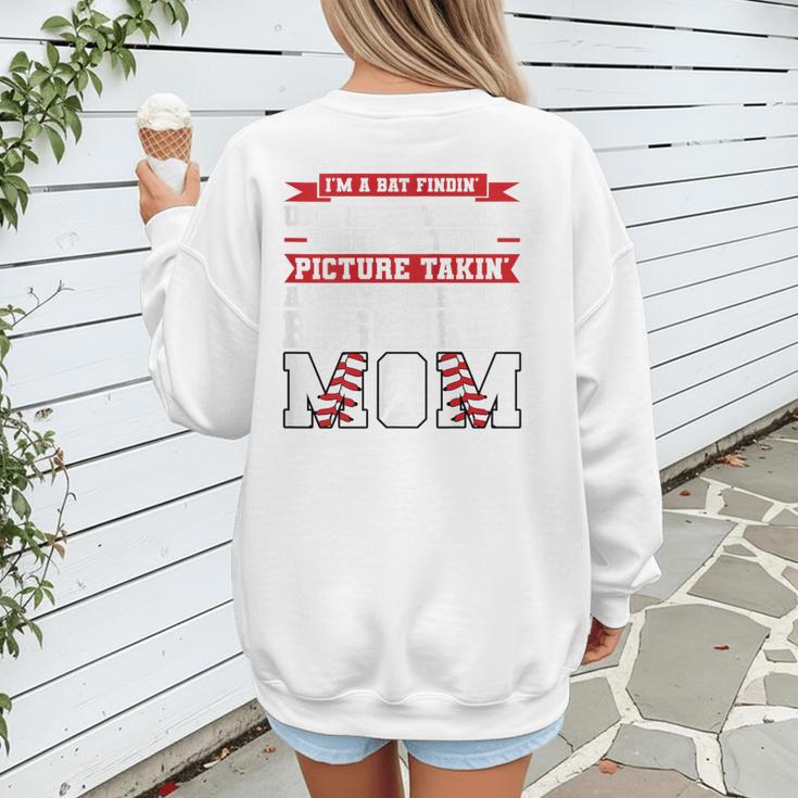 I'm a Bat Findin Washin' Baseball Mom Baseball Women's Sweatshirt Back Print I'm a Bat Findin Washin' Baseball Mom Baseball Women's Sweatshirt Back Print