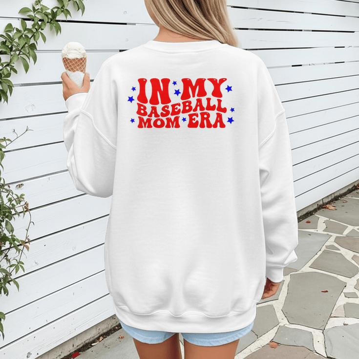 AS Tees Baseball Mom Era Mommy Mama Women's Sweatshirt Back Print AS Tees Baseball Mom Era Mommy Mama Women's Sweatshirt Back Print