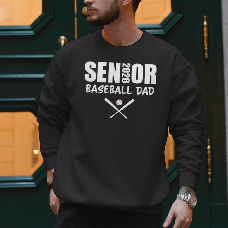 2026 Senior Baseball Dad Team Parent Helper Men Sweatshirt