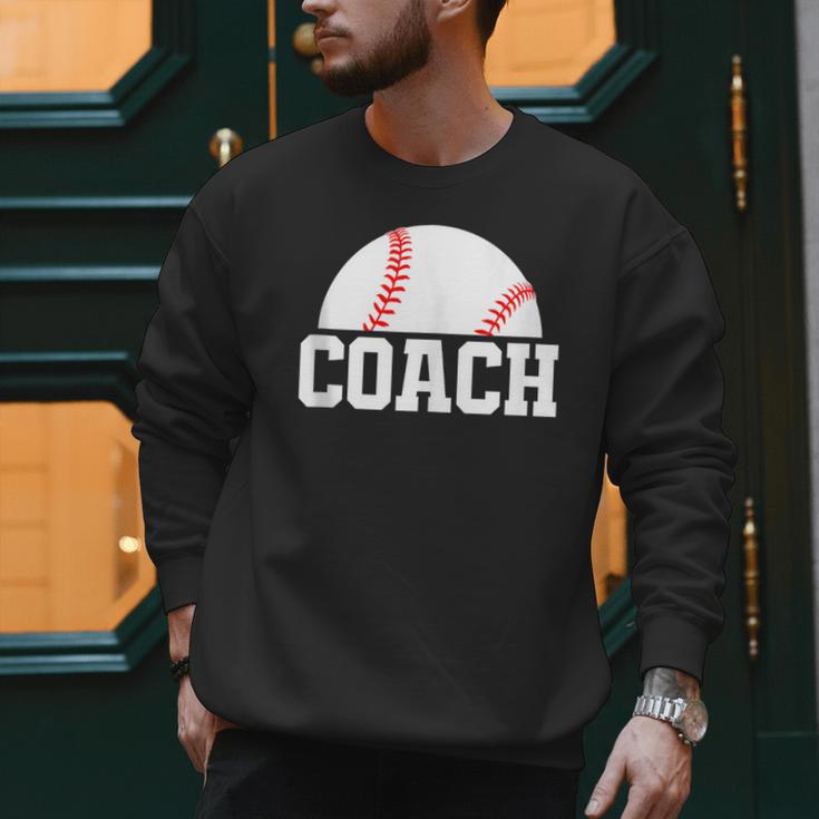 Baseball Coach Little League Baseball Dad Athletic Sports Men Sweatshirt Baseball Coach Little League Baseball Dad Athletic Sports Men Sweatshirt