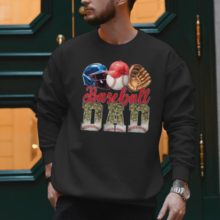 Baseball Dad Camo Father's Day Baseball Stuff Men Men Sweatshirt Baseball Dad Camo Father's Day Baseball Stuff Men Men Sweatshirt