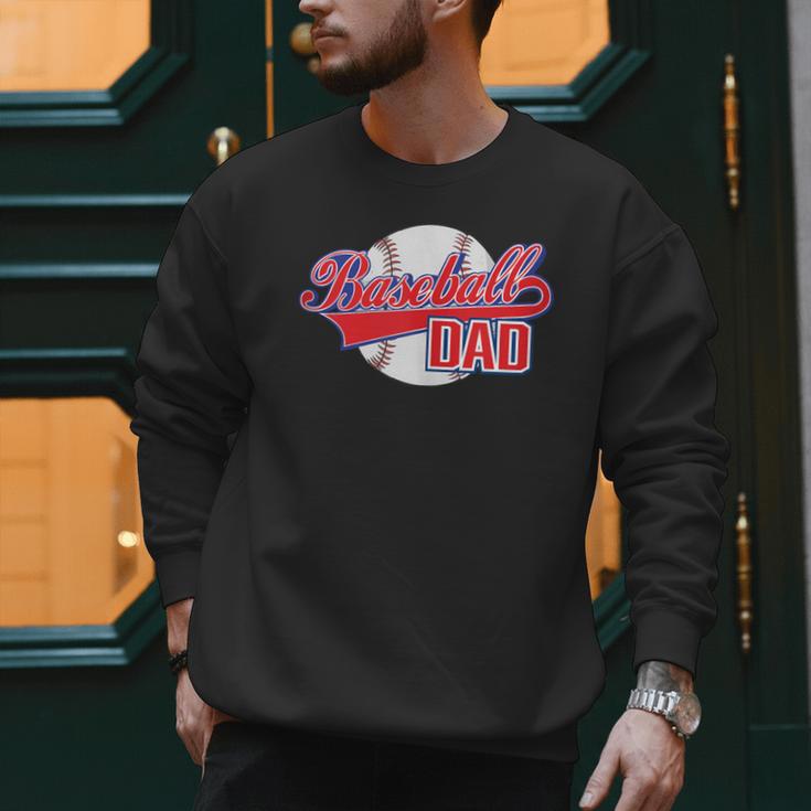 Baseball Dad Coach Baseball Baseball Men Sweatshirt
