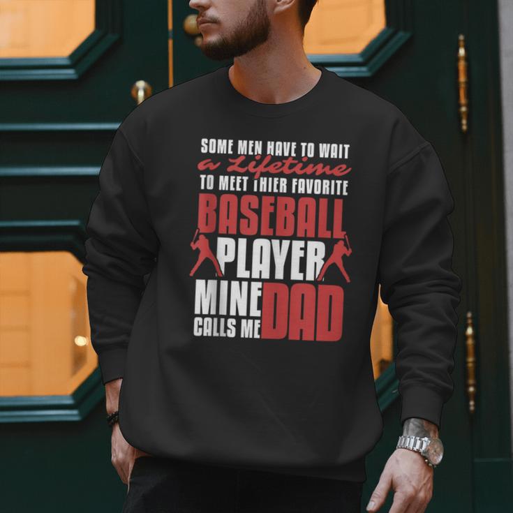 Baseball Dad Cute Love Home Run Pitcher Catcher Baseball Fan Men Sweatshirt Baseball Dad Cute Love Home Run Pitcher Catcher Baseball Fan Men Sweatshirt