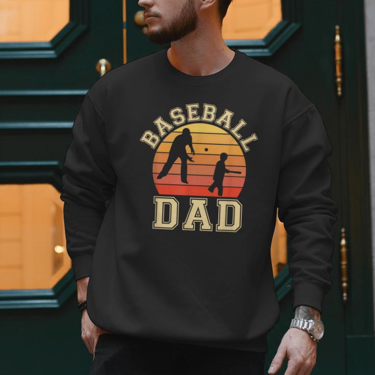 Baseball Dad Father Son Proud Daddy Papa Grandpa Sports Men Sweatshirt Baseball Dad Father Son Proud Daddy Papa Grandpa Sports Men Sweatshirt