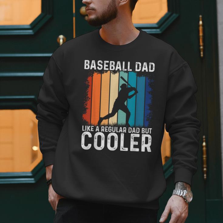 Baseball Dad Baseball Lover Father's Day Men Sweatshirt