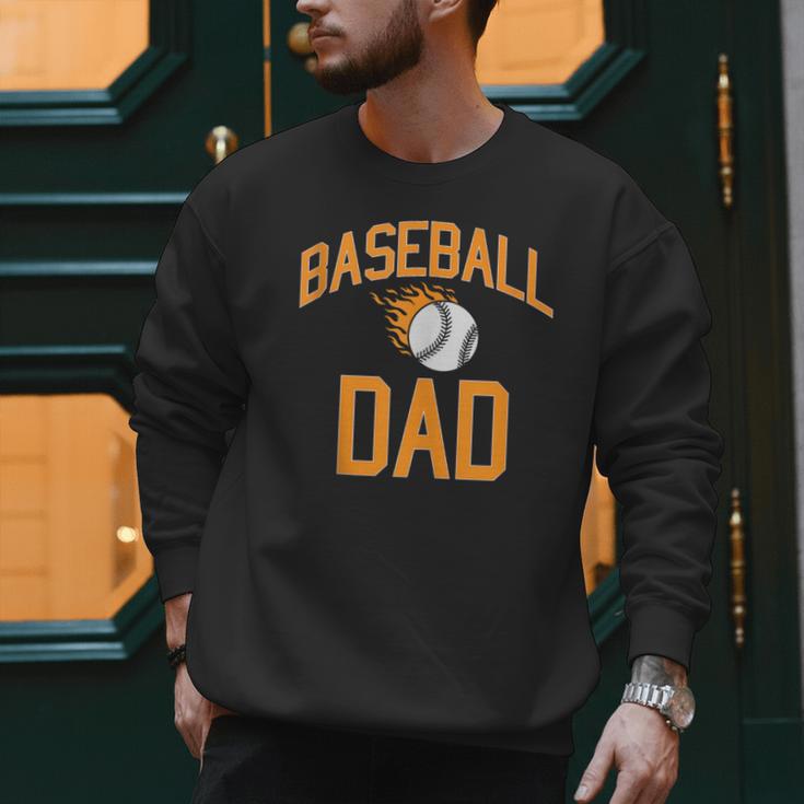 Baseball Dad Men Men Sweatshirt Baseball Dad Men Men Sweatshirt