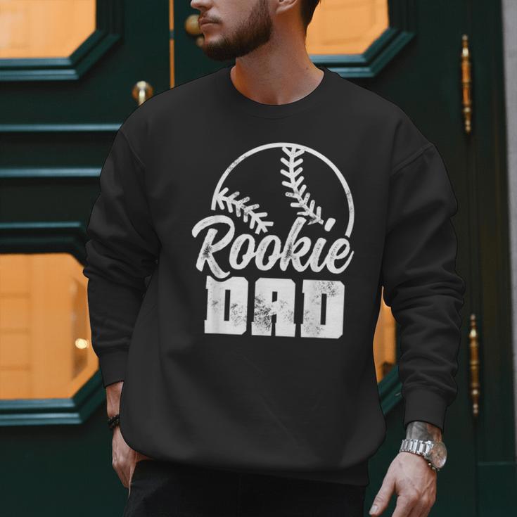 Baseball Dad Softball Game Rookie Dad Baseball Men Sweatshirt Baseball Dad Softball Game Rookie Dad Baseball Men Sweatshirt