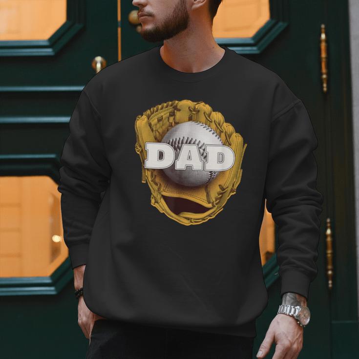 Baseball Sports Baseball Dad Men Sweatshirt Baseball Sports Baseball Dad Men Sweatshirt