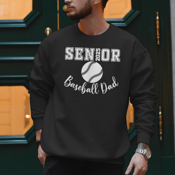 Senior 2025 Baseball Dad Baseball Class Of 2025 Graduation Men Sweatshirt