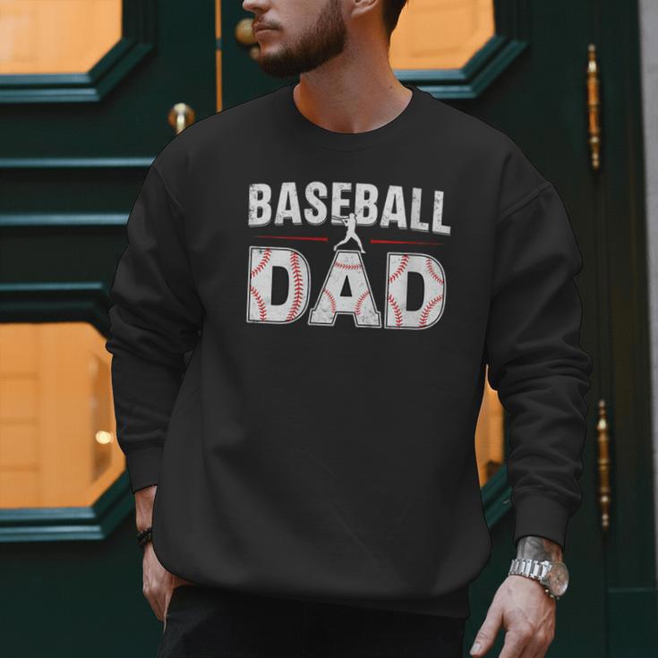 Softball Ball Dad Baseball Dad Parent Fathers Day Baseball Men Sweatshirt Softball Ball Dad Baseball Dad Parent Fathers Day Baseball Men Sweatshirt