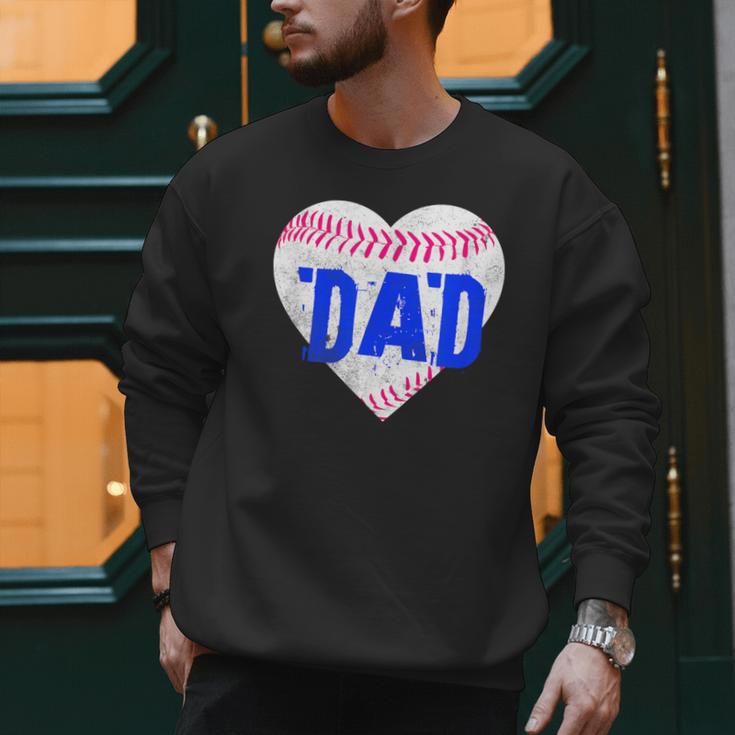 Softball Dad Baseball Dad Tee Ball Dad Men Sweatshirt