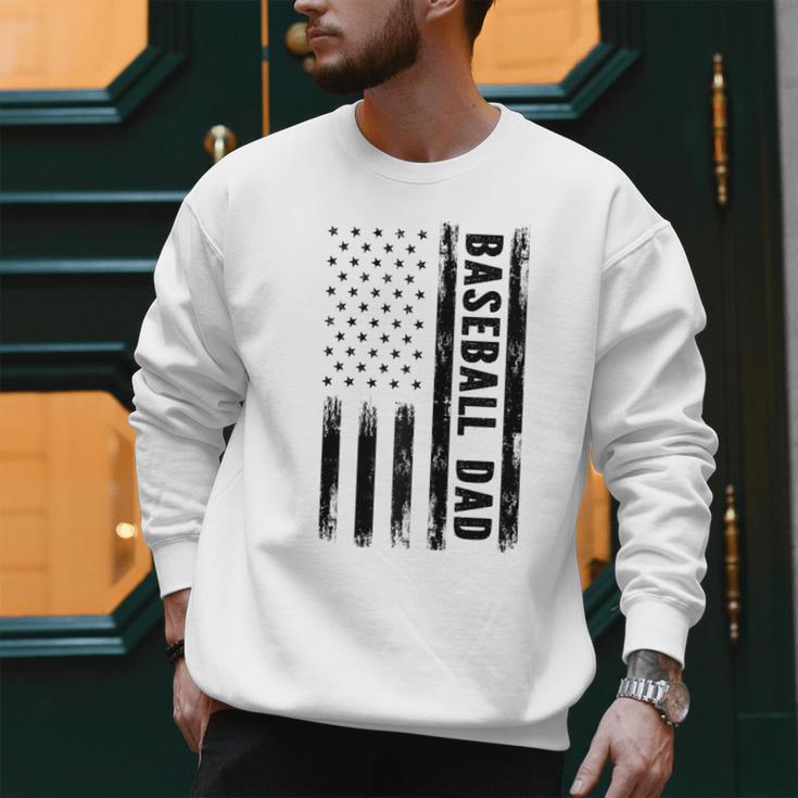 Baseball Dad American Flag Grunge Retro Vintage Father Raglan Baseball Tee Men Sweatshirt Baseball Dad American Flag Grunge Retro Vintage Father Raglan Baseball Tee Men Sweatshirt