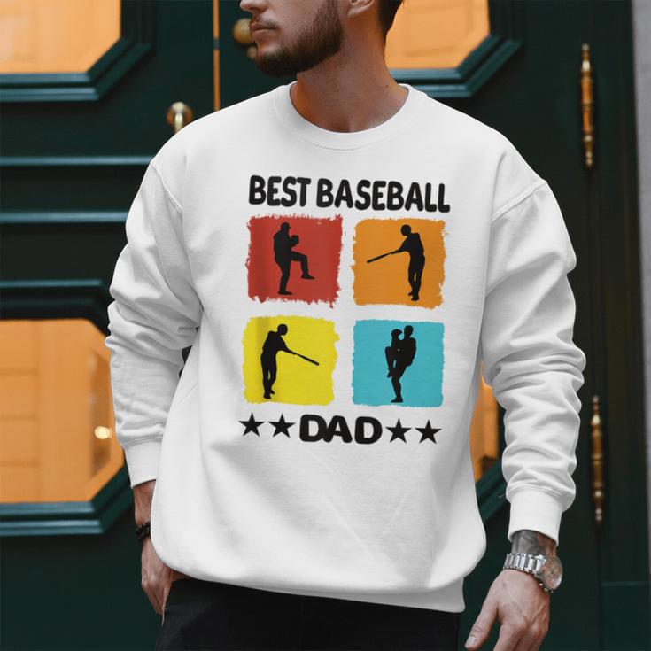 Best Baseball Dad Baseball Baseball Player Dad Saying Men Sweatshirt Best Baseball Dad Baseball Baseball Player Dad Saying Men Sweatshirt