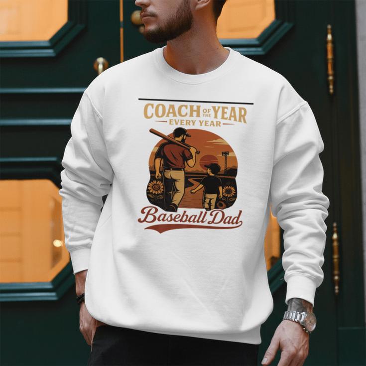 Coach Of The Year – Baseball Dad Every Year Premium Men Sweatshirt