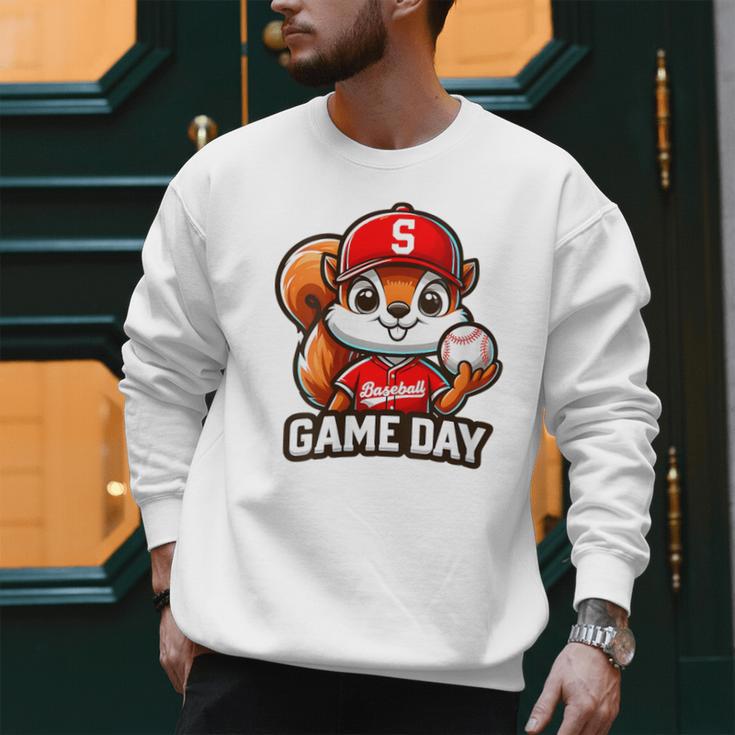 Game Day Baseball Dad Baseball Mam Father's Day Men Sweatshirt Game Day Baseball Dad Baseball Mam Father's Day Men Sweatshirt