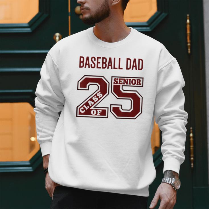 SENIOR BASEBALL DAD 2025 MAROON BASEBALL DAD SENIOR 25 3 Men Sweatshirt SENIOR BASEBALL DAD 2025 MAROON BASEBALL DAD SENIOR 25 3 Men Sweatshirt