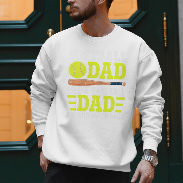 Sports For Softball And Baseball Dad Premium Men Sweatshirt Sports For Softball And Baseball Dad Premium Men Sweatshirt