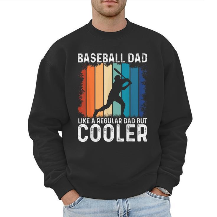 Baseball Dad Baseball Lover Father's Day Men Sweatshirt