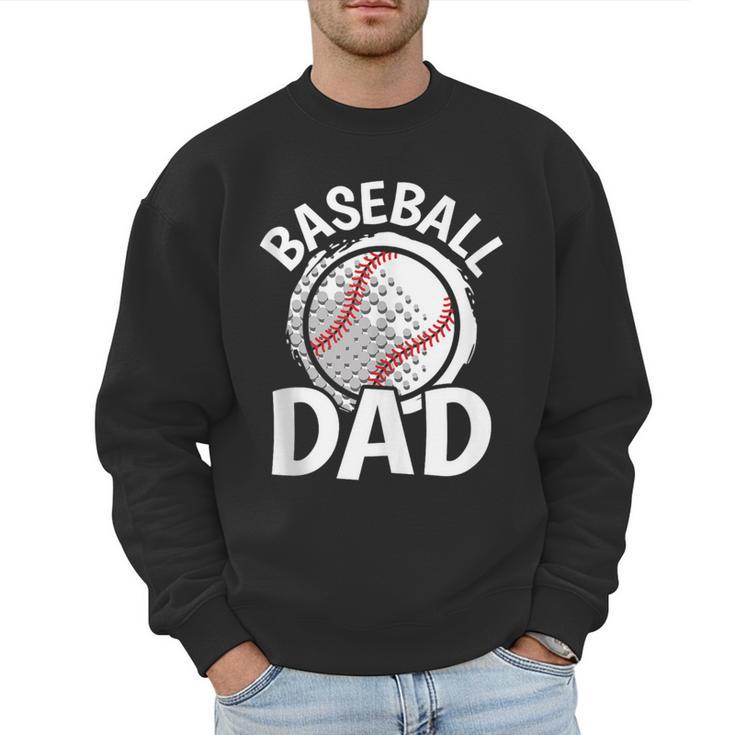 Baseball Dad Baseball Player Men Men Sweatshirt