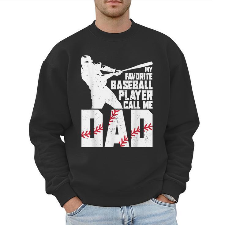 Baseball Dad Shirt Baseball Dad Fathers Day Men Sweatshirt