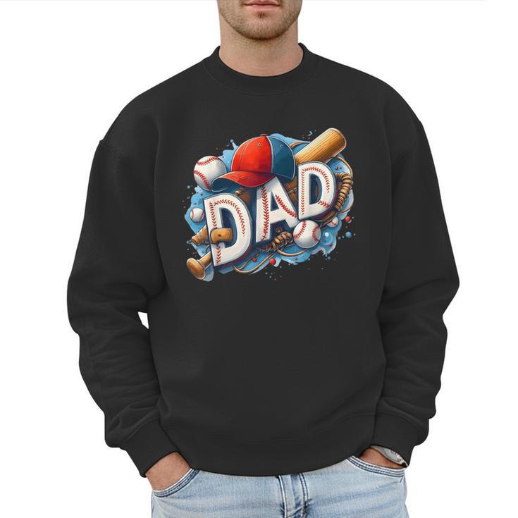 Baseball Dad Sports Fan Father Dada Men Baseball Fathers Day Men Sweatshirt Baseball Dad Sports Fan Father Dada Men Baseball Fathers Day Men Sweatshirt