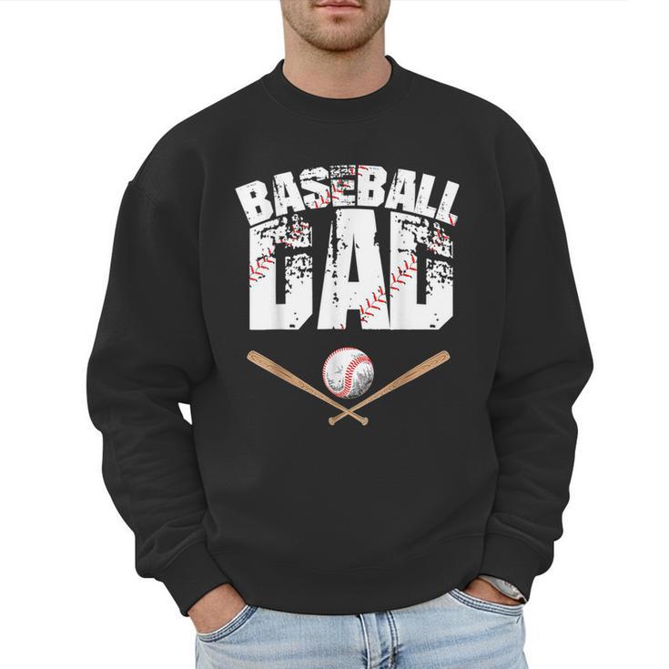 Fathers Day Baseball Dad Men Sweatshirt