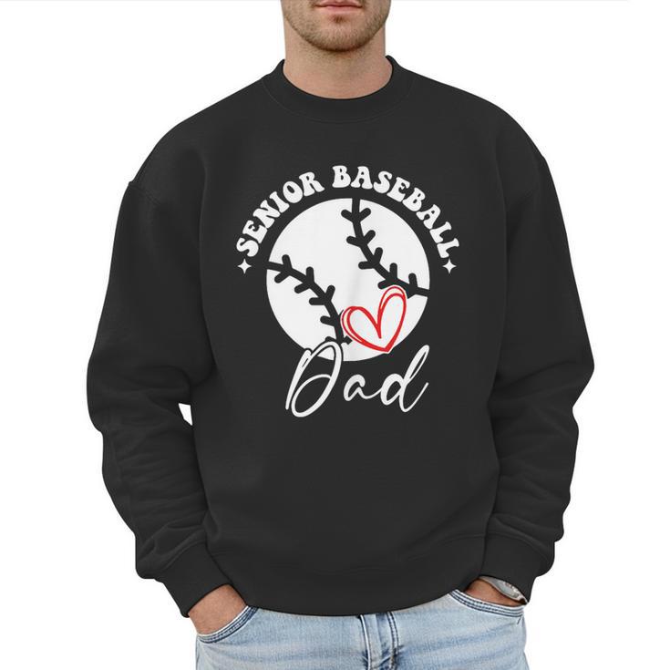 The Last Home Run Season Senior Baseball Dad 2025 2 SIDES Men Sweatshirt