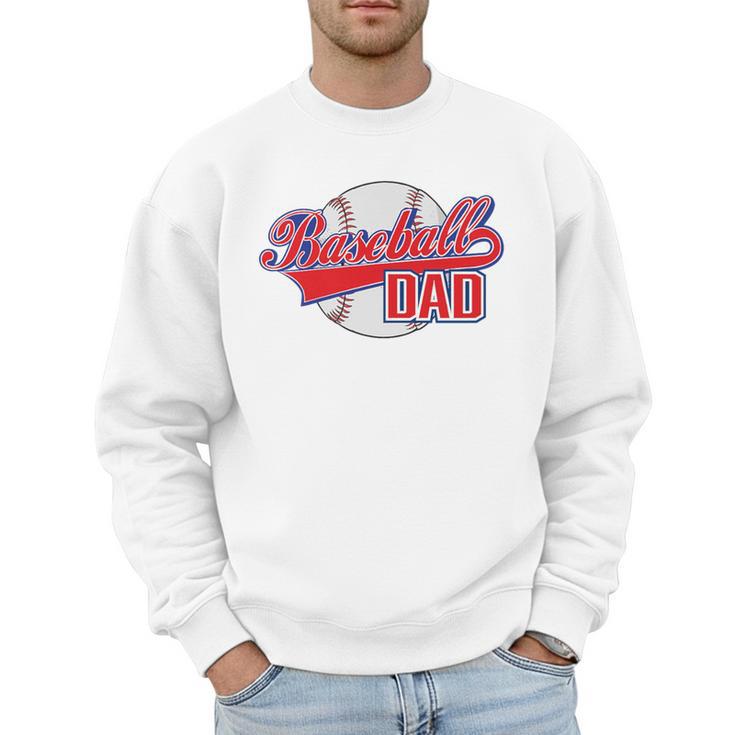 Baseball Dad Coach Baseball Baseball Premium Men Sweatshirt