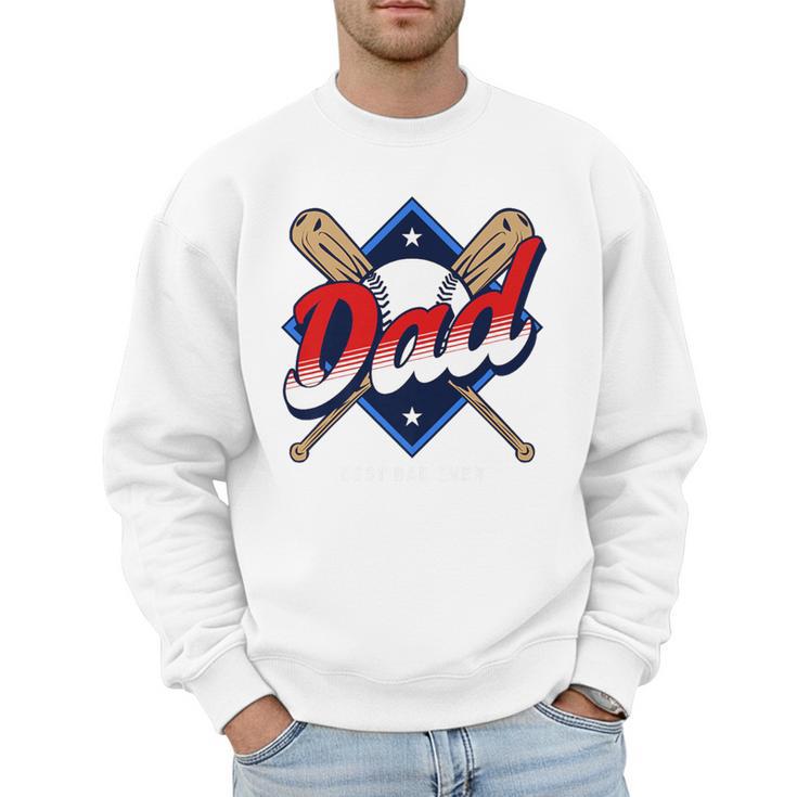 Baseball Dad Baseball Premium Men Sweatshirt
