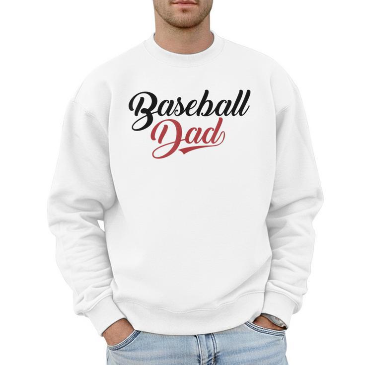 Baseball Dad Script Men Sweatshirt