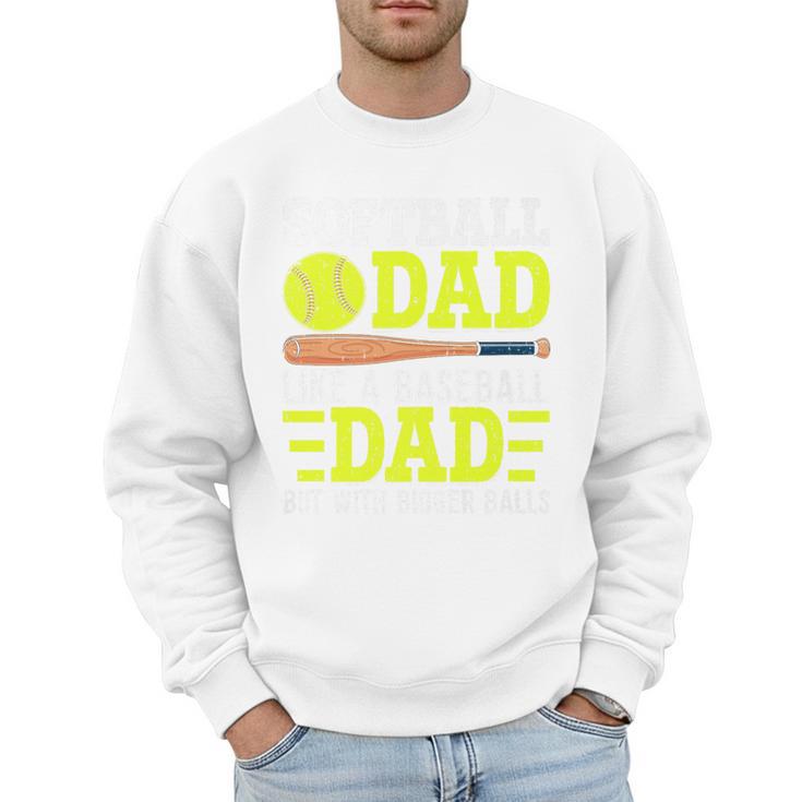 Sports For Softball And Baseball Dad Premium Men Sweatshirt Sports For Softball And Baseball Dad Premium Men Sweatshirt