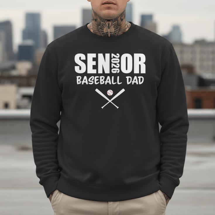2026 Senior Baseball Dad Team Parent Helper Men Sweatshirt