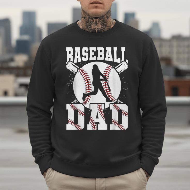 Baseball Dad Apparel Dad Baseball Father's Day Men Sweatshirt
