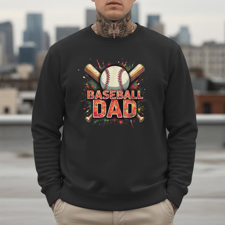Baseball Dad Camouflage Tee For Proud Fathers Men Sweatshirt Baseball Dad Camouflage Tee For Proud Fathers Men Sweatshirt