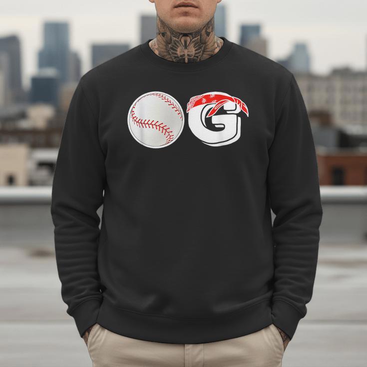 Baseball Dad Coach Men Baseball OG Old School Baller Men Sweatshirt