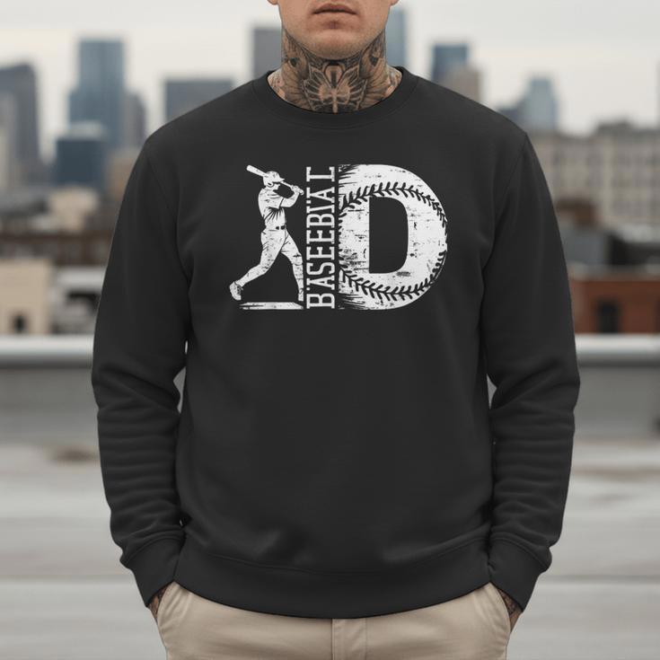 Baseball Dad Graphic Design For Sports Enthusiasts Men Sweatshirt Baseball Dad Graphic Design For Sports Enthusiasts Men Sweatshirt