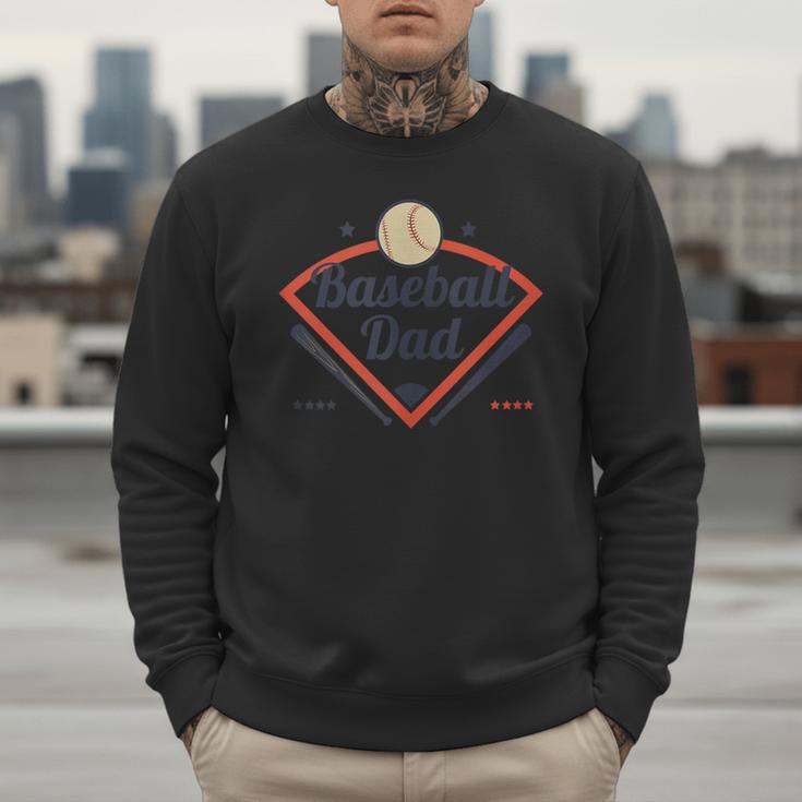 Baseball Dad Diamond Game Day Men Sweatshirt Baseball Dad Diamond Game Day Men Sweatshirt