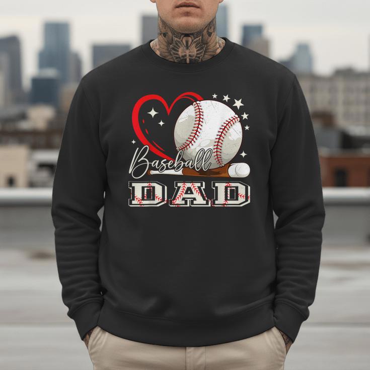 Baseball Dad Family Matching Cute Baseball Lover Men Sweatshirt Baseball Dad Family Matching Cute Baseball Lover Men Sweatshirt