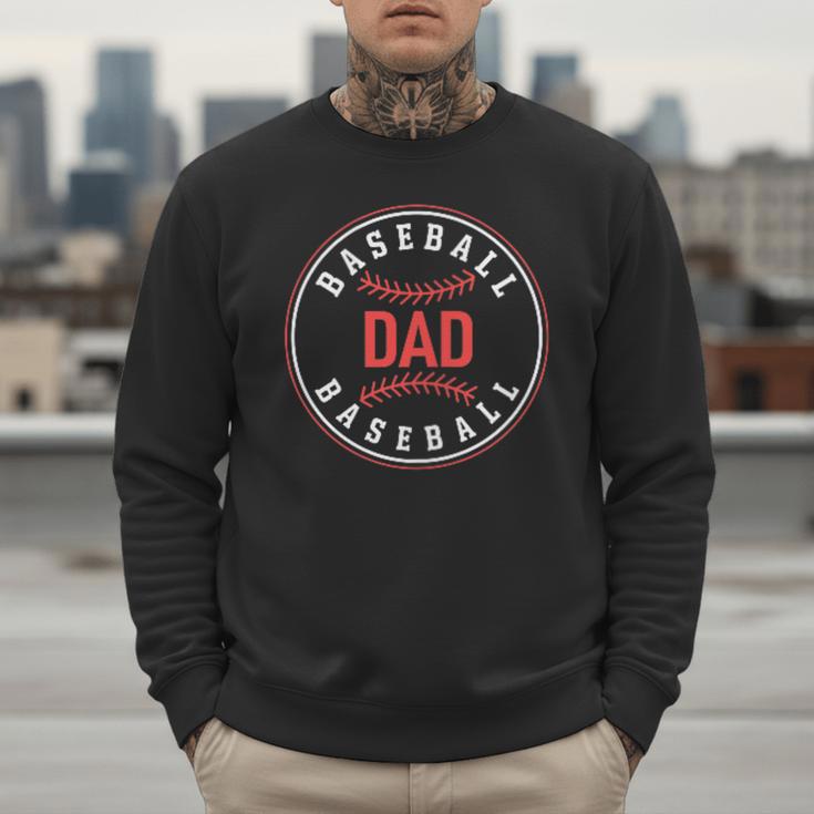 Baseball Dad Father Family Matching Men Sweatshirt Baseball Dad Father Family Matching Men Sweatshirt