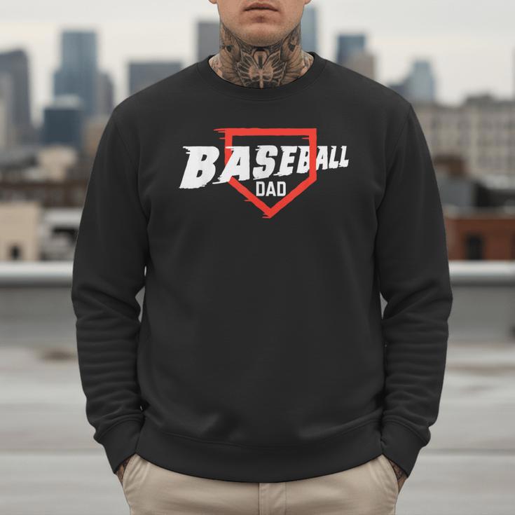 Baseball Dad Field Day Baseball Fans Family Matching Men Sweatshirt