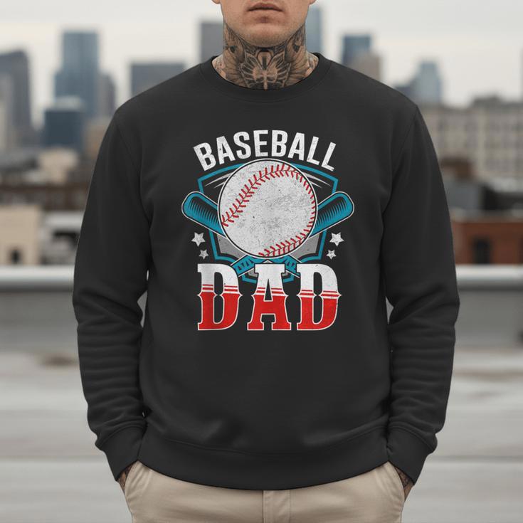 Baseball Dad Happy Fathers Day Dad Daddy Baseball Lover Men Sweatshirt Baseball Dad Happy Fathers Day Dad Daddy Baseball Lover Men Sweatshirt