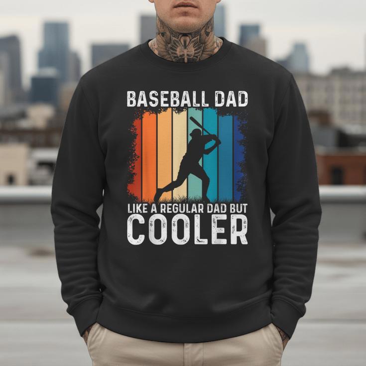 Baseball Dad Baseball Lover Father's Day Men Sweatshirt