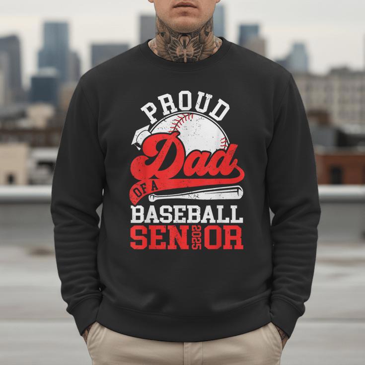 Baseball Dad Shirt Proud Dad Of A Baseball 2025 Senior Men Sweatshirt