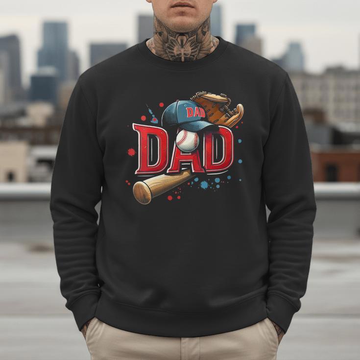 Baseball Dad Sport Fan Father Men Baseball Fathers Day Men Sweatshirt Baseball Dad Sport Fan Father Men Baseball Fathers Day Men Sweatshirt