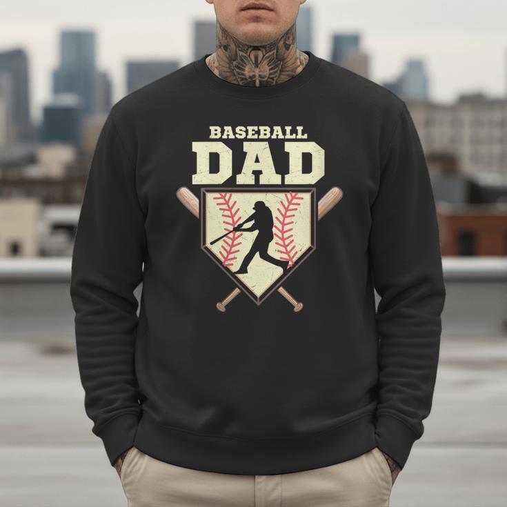Baseball Dad Sport Fan Father Men Sweatshirt Baseball Dad Sport Fan Father Men Sweatshirt