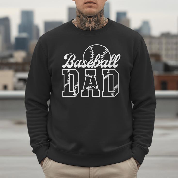 Baseball Dad Sports Lover Graphic Men Sweatshirt Baseball Dad Sports Lover Graphic Men Sweatshirt