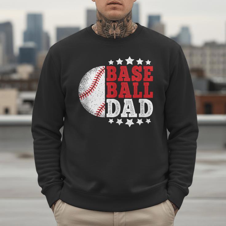 Baseball Dad Vintage Baseball Player Men Men Sweatshirt Baseball Dad Vintage Baseball Player Men Men Sweatshirt