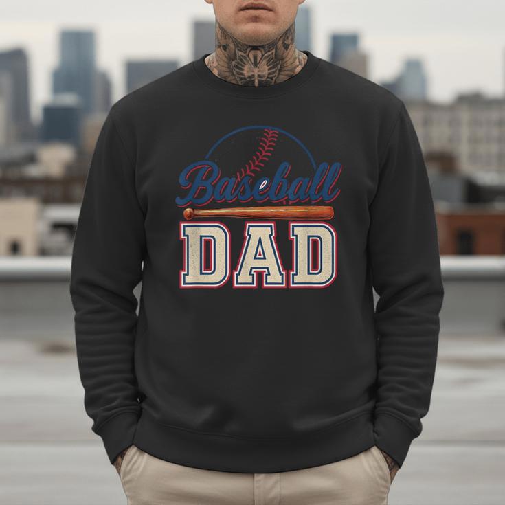 Baseball Dad Vintage Sports For Proud Fathers Men Sweatshirt Baseball Dad Vintage Sports For Proud Fathers Men Sweatshirt