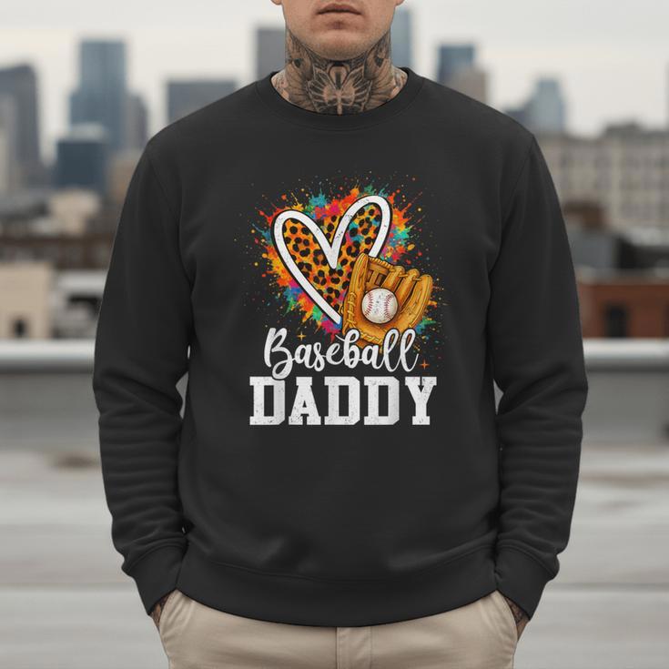 Baseball Daddy Fathers Day Men Sweatshirt Baseball Daddy Fathers Day Men Sweatshirt